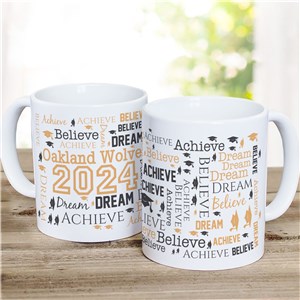 Personalized Graduation Coffee Mug