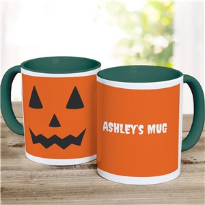 Personalized Spooky Face Coffee Mug 2227450X