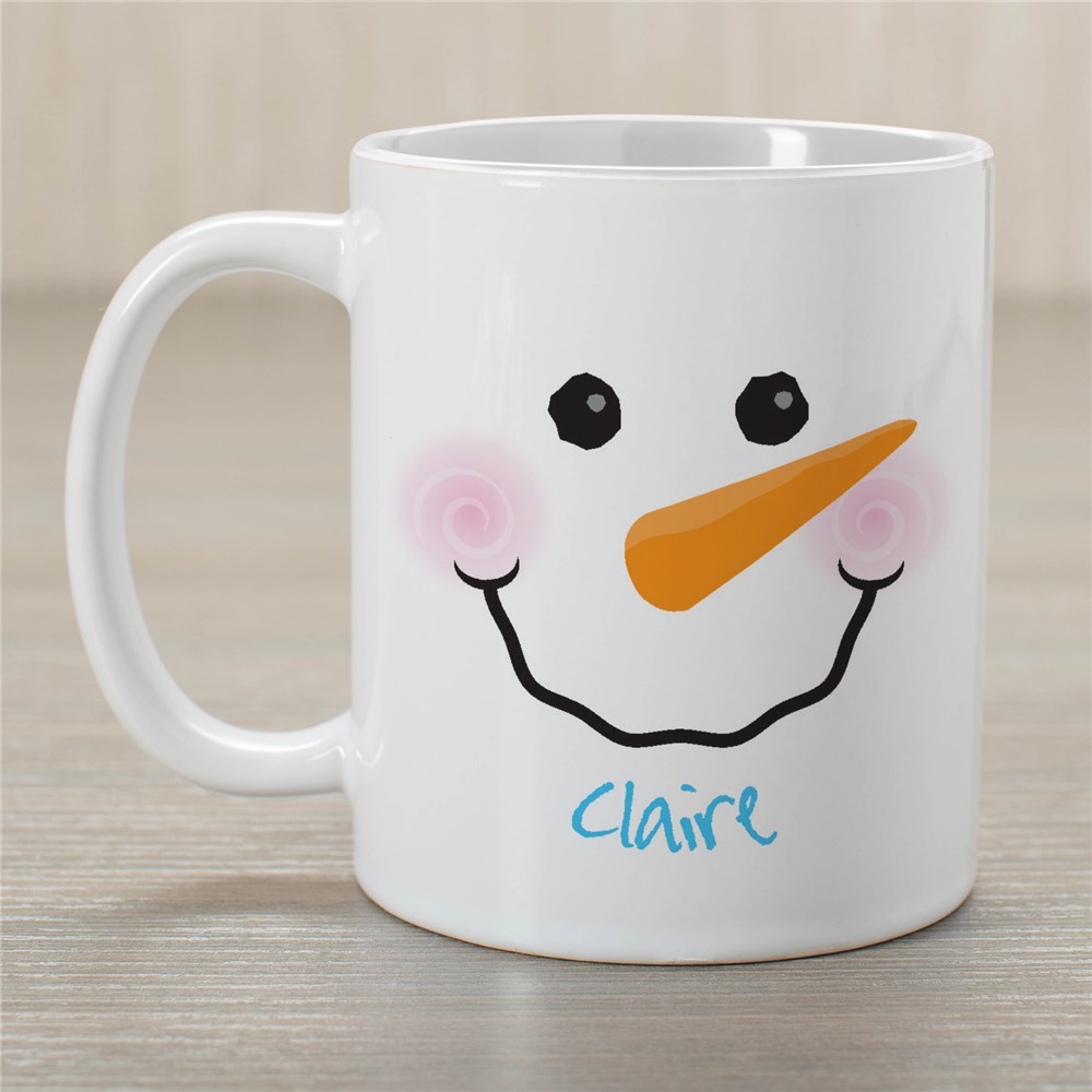 Personalized Snowman Coffee Mug