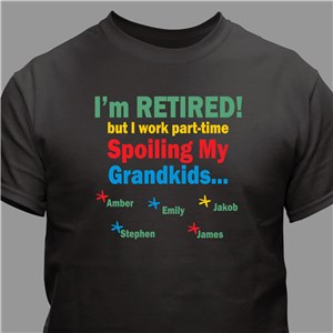 Personalized Grandpa Retirement Shirt