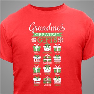 Personalized Christmas Shirt | Greatest Gifts Shirt for Holidays