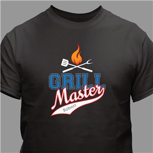 Personalized Grill Master T-Shirt | Personalized T-shirts