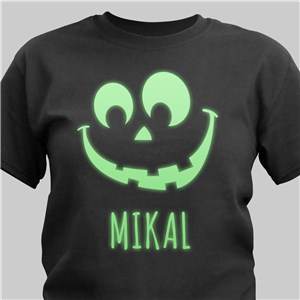 Halloween Glow In The Dark T-Shirt | Personalized Halloween Shirts