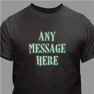 Custom Glow In The Dark T-Shirt | Personalized Halloween Shirts