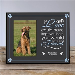 Personalized Pet Memorial Printed Frame | Personalized Picture Frames