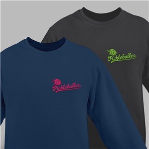 Embroidered Pickleballer Sweatshirt 521831X