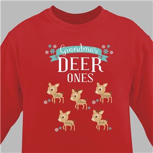 Personalized Deer Ones Sweatshirt 59877X