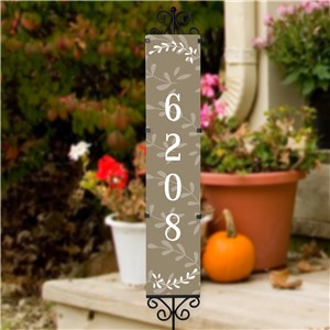 Personalized Blessed Beyond Belief Address Yard Stake | Personalized Address Signs