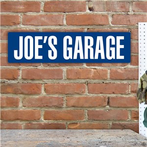 Personalized Dad Street Sign | Mancave Gifts