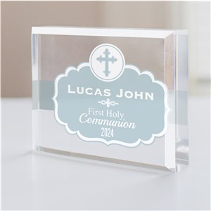 My First Holy Communion Acrylic Block | First Communion Keepsakes