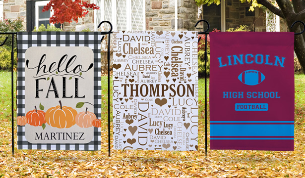 Personalized Garden Flags