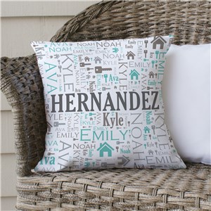 Picture Perfect Throw Pillow | Personalized Housewarming Gifts