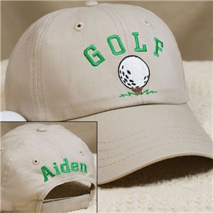 Embroidered Golf Hat 842666