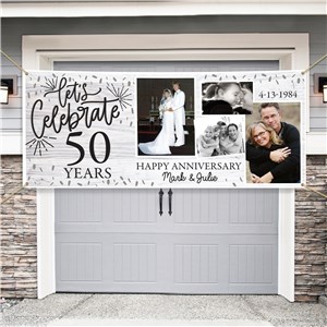 Personalized Let's Celebrate Banner