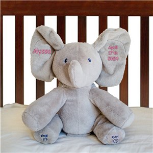 Personalized Flappy Plush Elephant | Personalized Stuffed Animals