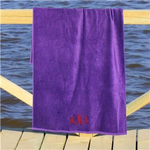 Monogram Beach Towel E767331X