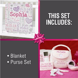 Personalized Baby Girl Gift Set GS050