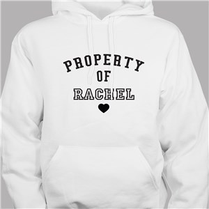 Property of Hoodie | Personalized Hoodies