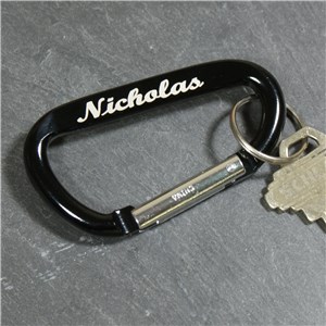 Personalized Carabiner Key Chain