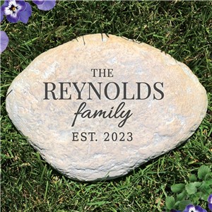 Family Established Garden Stone | New Home Gifts