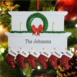 Family Christmas Ornament | Stocking Christmas Ornament