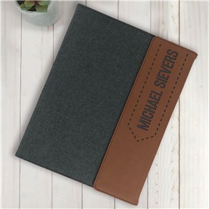 Personalized Portfolio | Dotted Paper Padfolio