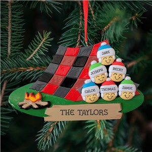 Personalized Camping Family Ornament L18433322X