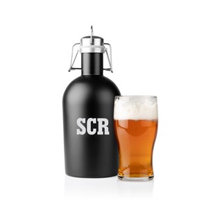 Stainless Steel Growler Engraved with Any Initials