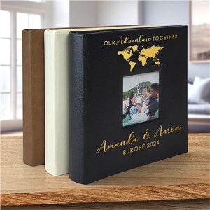 Engraved Adventure Together Leatherette Photo Album L21772407