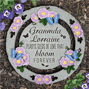 Engraved Seeds Of Love Butterfly Garden Stone L22817431