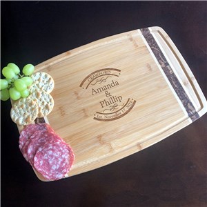 Engraved Established Marbled Cutting Board 