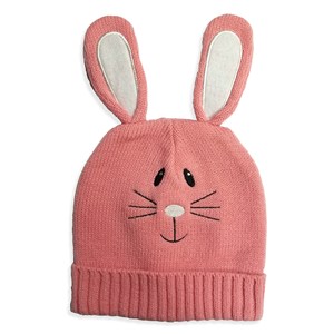 Easter Bunny Beanie | Pink Easter Hat