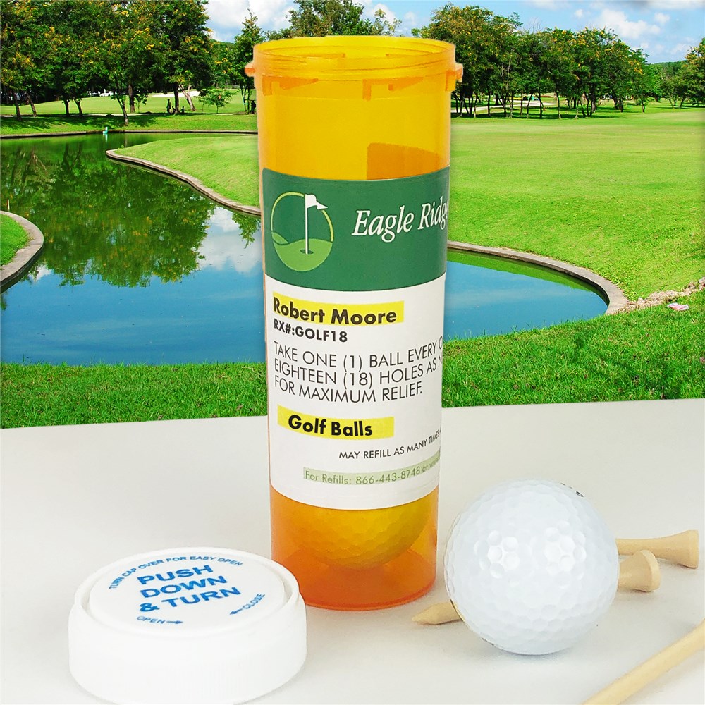 Personalized PARscription Golf Ball Set