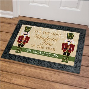 Personalized Nutcracker 18x30 Doormat