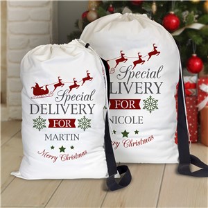 Personalized Special Delivery Gift Sack U18481178X