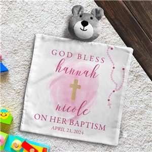 Personalized God Bless Baptism Bear Lovie U21844164