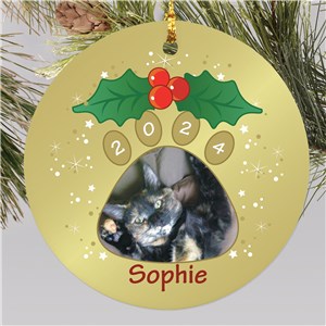 Pet Photo Christmas Ornament | Personalized Pet Ornaments