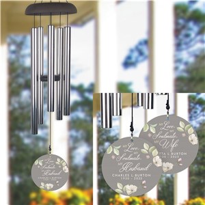 Personalized My Love My Soulmate Wind Chime