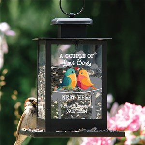 Personalized Love Birds Bird Feeder UV2199631