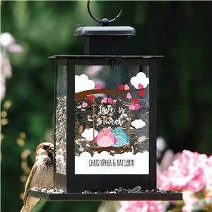 Personalized Love is Tweet Bird Feeder UV2199731